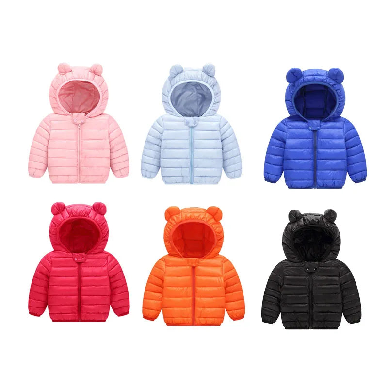 Kids Warm Down Cotton Jacket