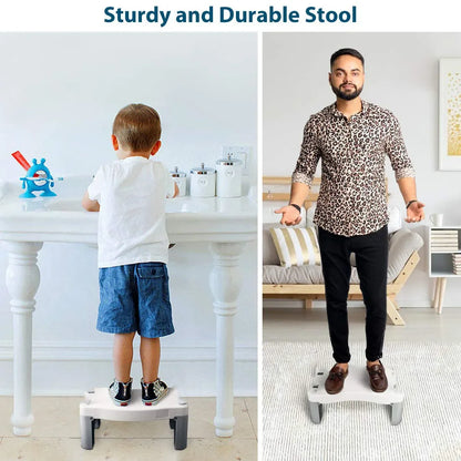 Foldable Non-Slip Base Toilet Stool