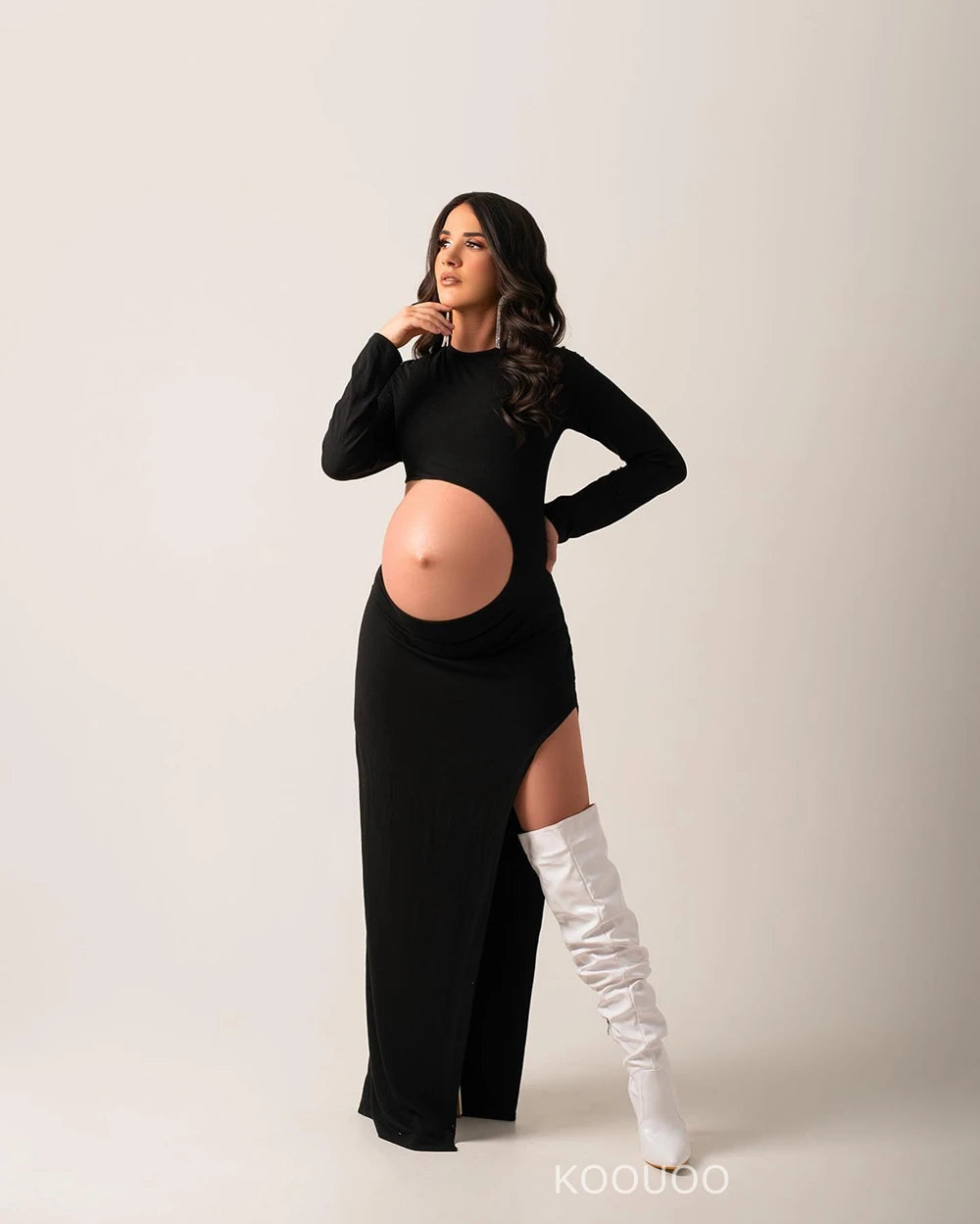 Maternity Photo Shoot Bodycon Dress