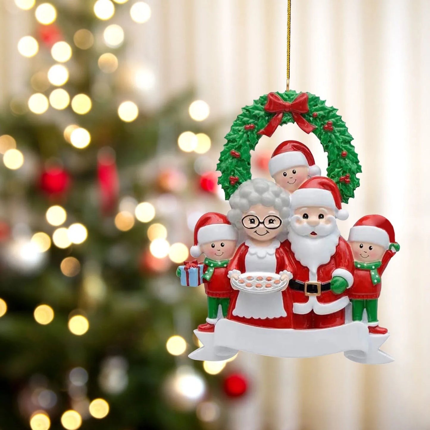 Custom Snowman Tree Hanging Decoration