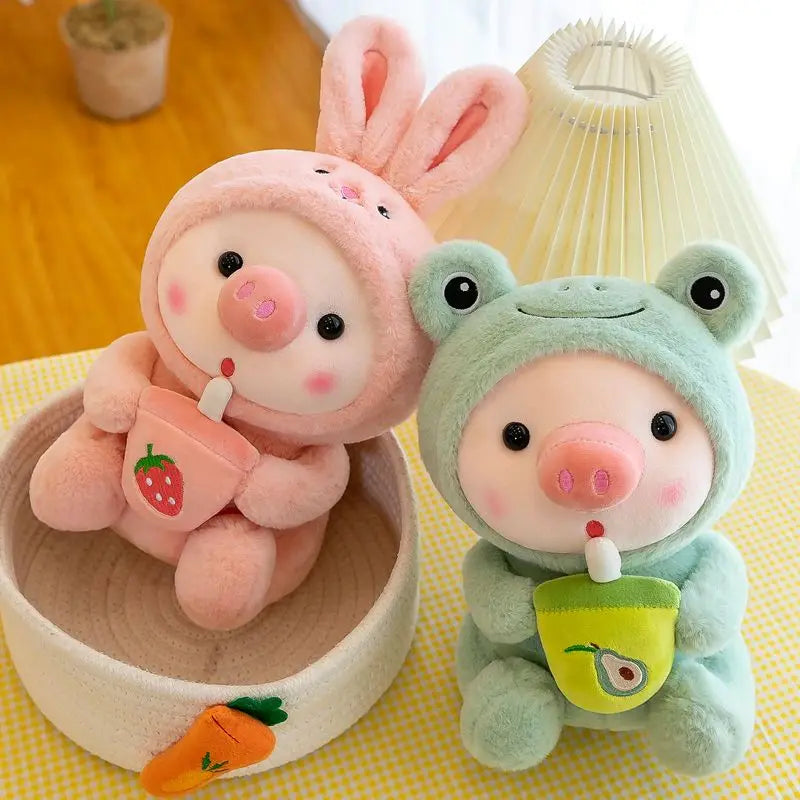 Bubble Pig Plush Toy