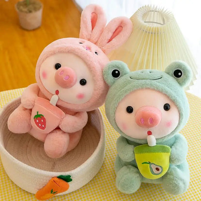 Bubble Pig Plush Toy