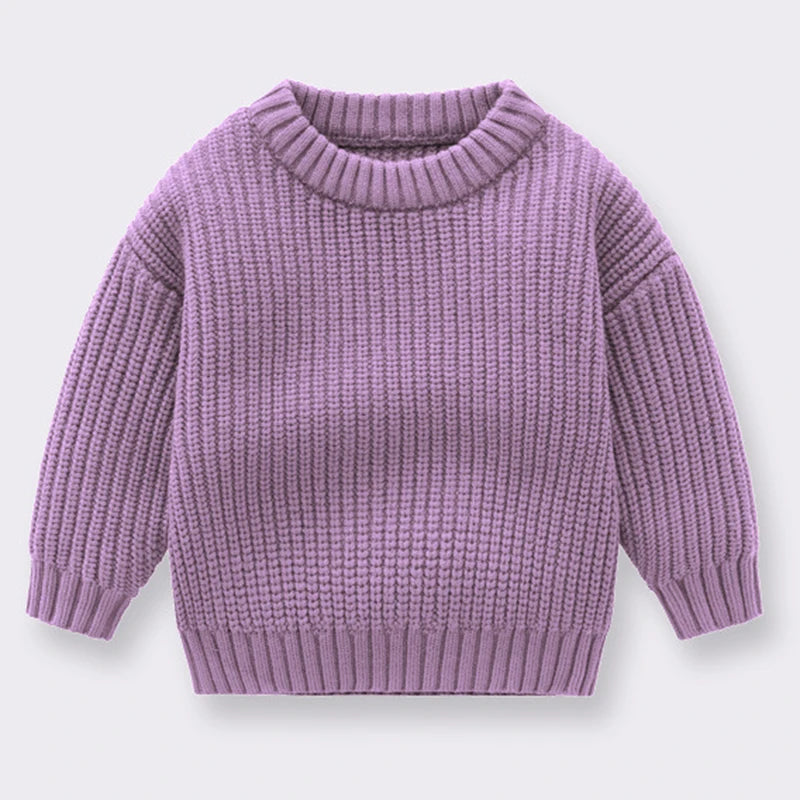 Soft Knit Baby Pullover Sweater