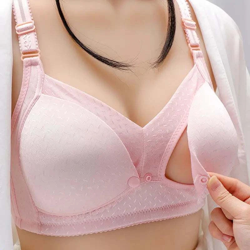 Plus Size Silk Maternity Nursing Bra