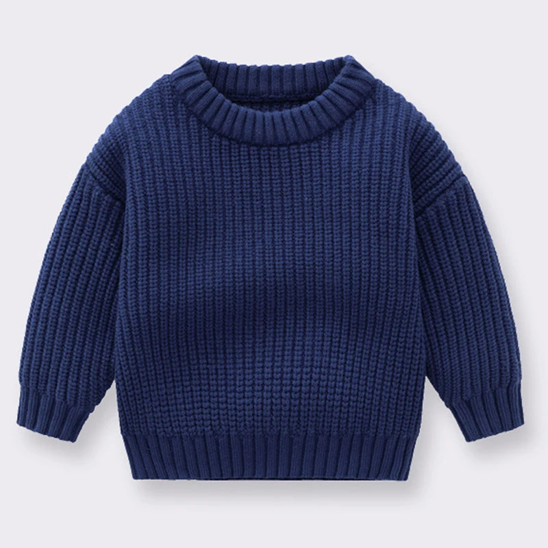 Soft Knit Baby Pullover Sweater