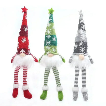 Christmas Faceless Doll Gnome Ornaments