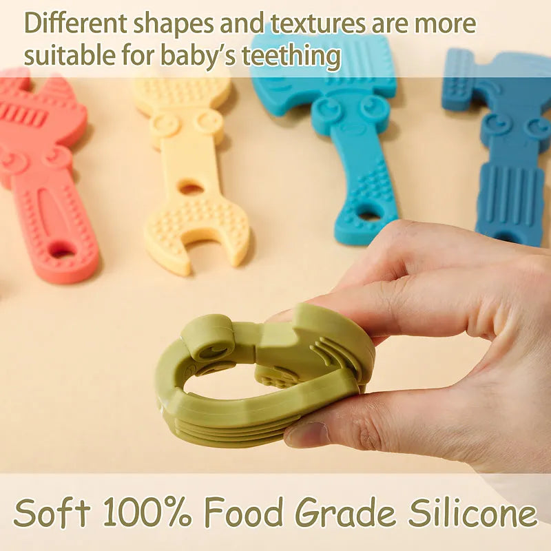 Food-Grade Silicone Teether Tool Set