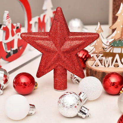 Star Topper Christmas Bauble Balls