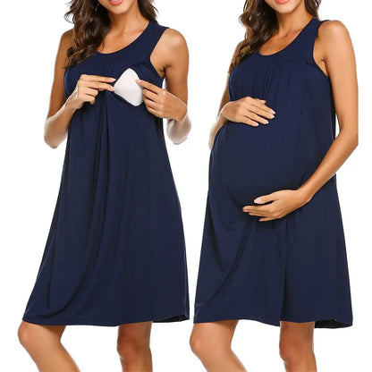 New Women Maternity Nursing Nightgown