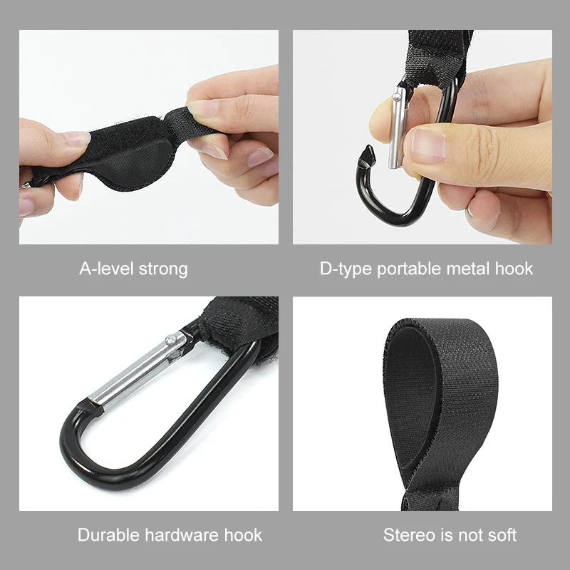 Aluminum Alloy Baby Stroller Hook Clip