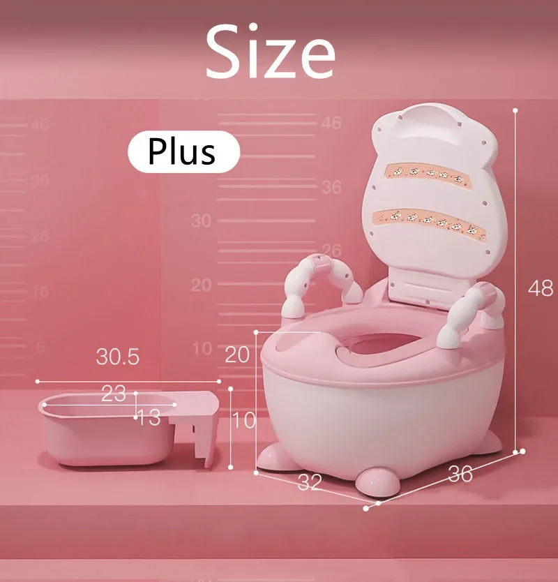 Pink Portable Baby Potty Toilet Chair