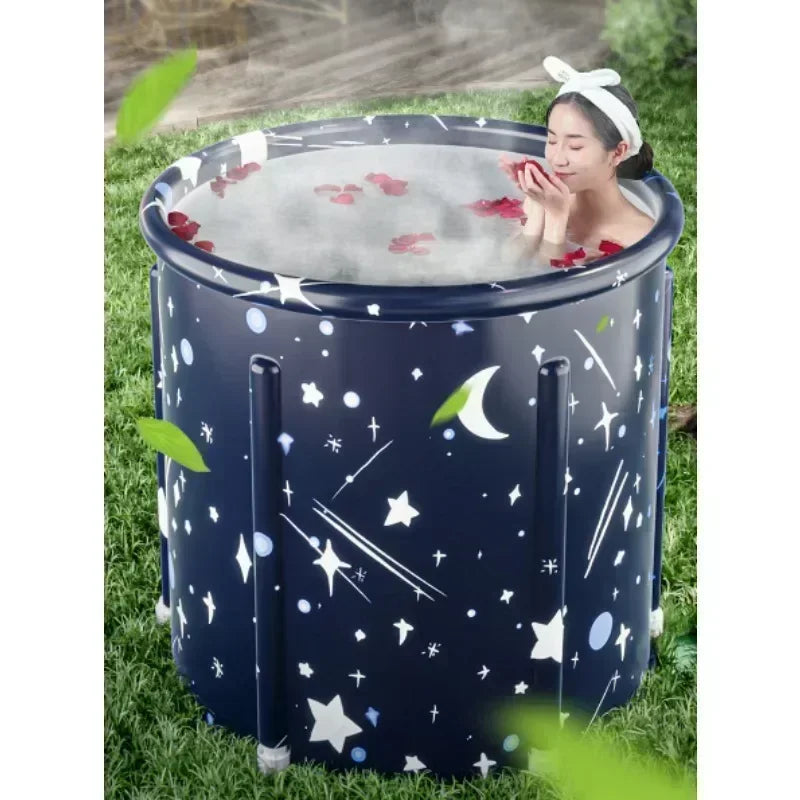 Inflatable Folding Large Bath PVC Portable Bathtub