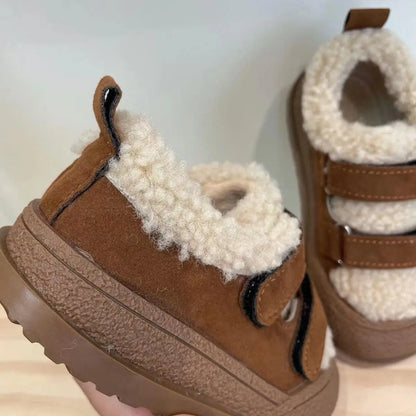 Winter Plush Baby Boots for Toddlers