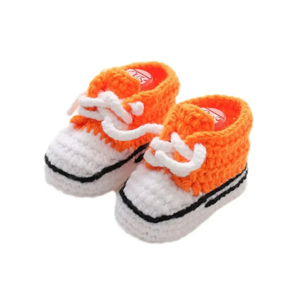 Adorable Knitted Baby Shoes