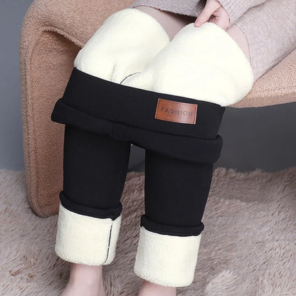 Women’s High Waist Thermal Fleece Leggings