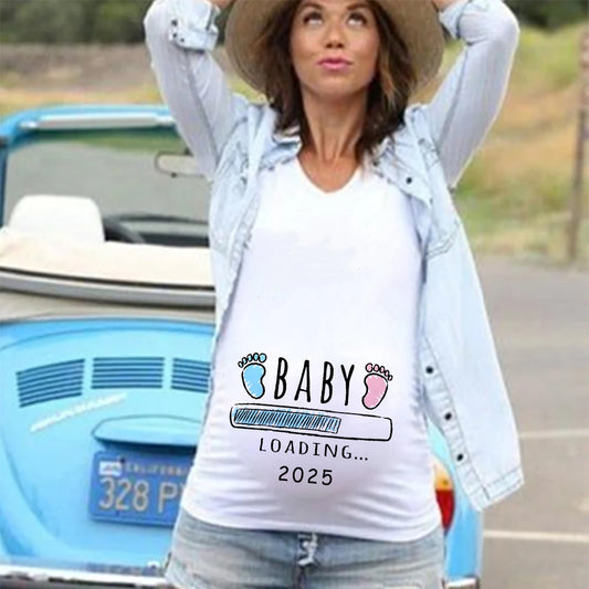 Baby Loading  Maternity T-Shirt