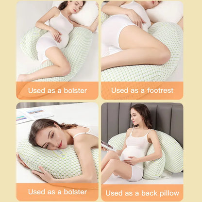 Side Sleeping Pillow With Detachable And Washable Jacket