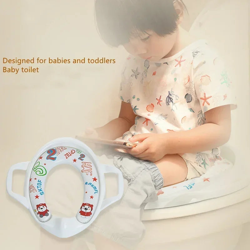 Soft Toilet Safety Seats  with Handles