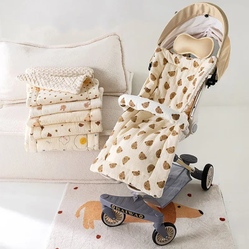 40*80CM Baby Stroller Seat Soft Mattress