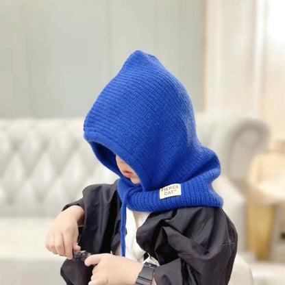 Winter Knit Baby Balaclava Hat