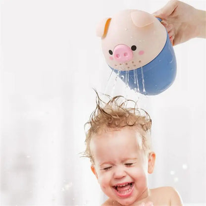 Cartoon Piggy Baby Shampoo Cup