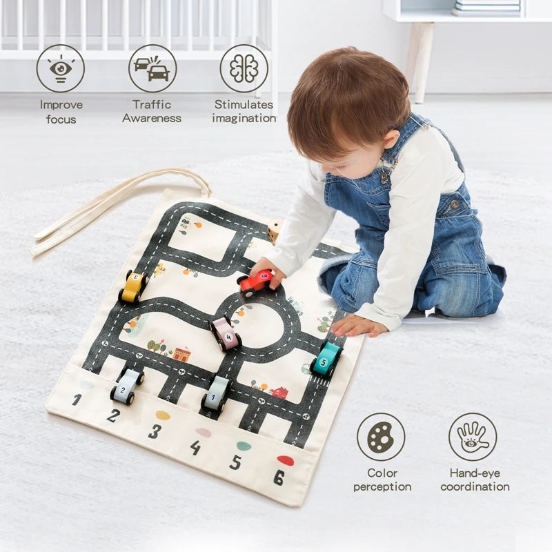 Montessori City Traffic Toy