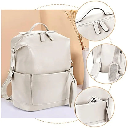 Leather Diaper Bag