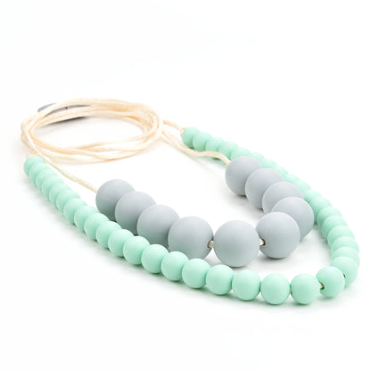 Silicon Beads Baby Teething Nursing Necklace