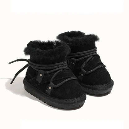 Plush Winter Baby Snow Boots