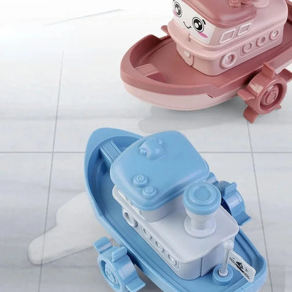 Cartoon Ship Baby Bath Toy