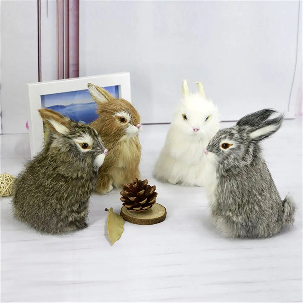 Animal Simulation Easter Rabbits Plush Toys