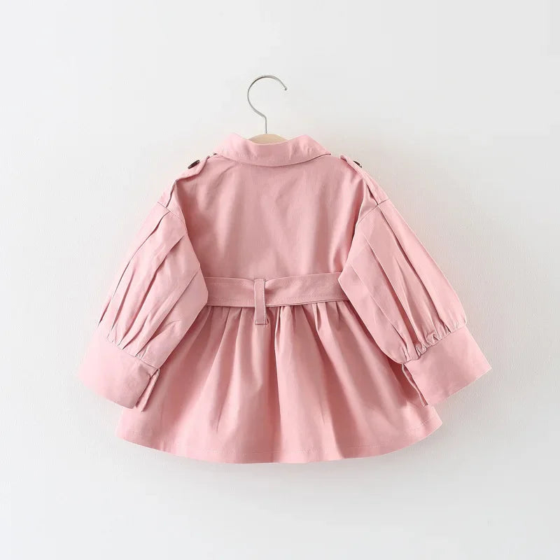 Baby Girls Windbreaker Coat