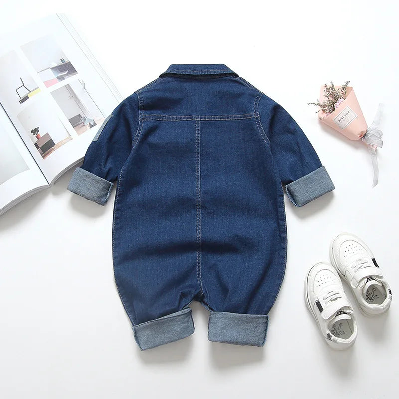 Denim Baby Rompers