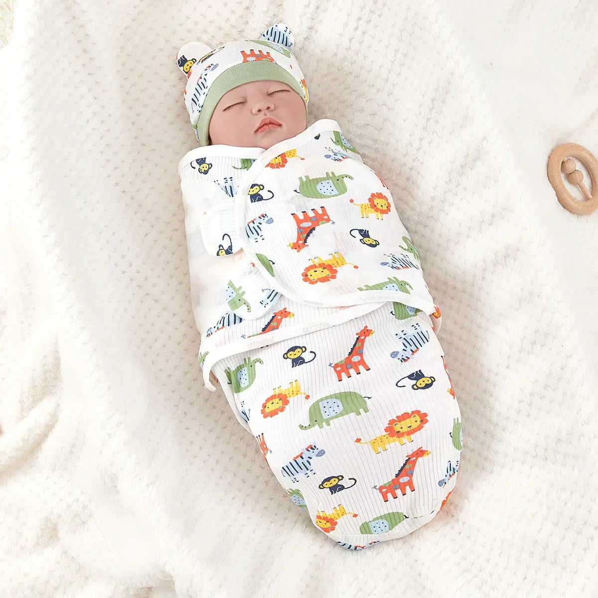 Cotton Printed Anti shock Cotton Printed Swaddle