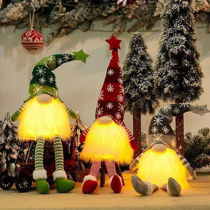 Christmas Faceless Doll Gnome Ornaments