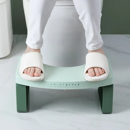 Foldable Non-Slip Base Toilet Stool