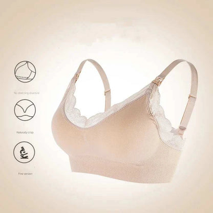 Wireless Front Open Nursing Bra