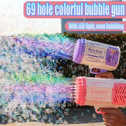 Rocket Bubble Gun Machine