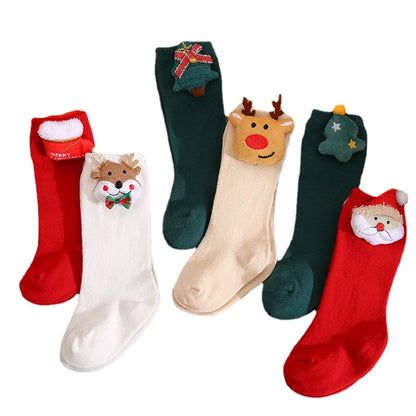 Cozy Christmas Newborn & Toddler Socks