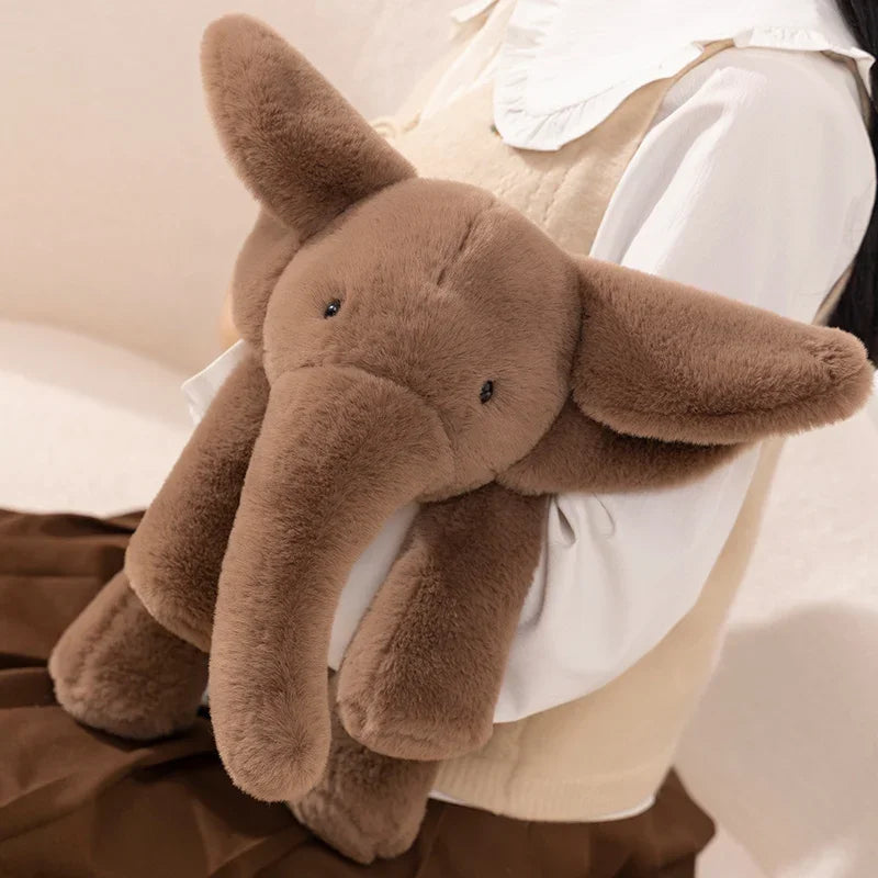 Gray Elephant Plush Toy