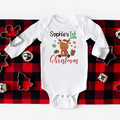 Baby's First Christmas Bodysuit