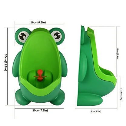 Cute Frog Potty Training Urinal Boy With Fun Aiming Target