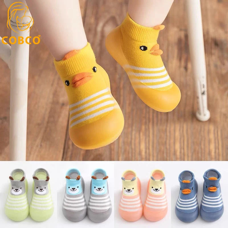 Animal Pattern Baby Floor Socks