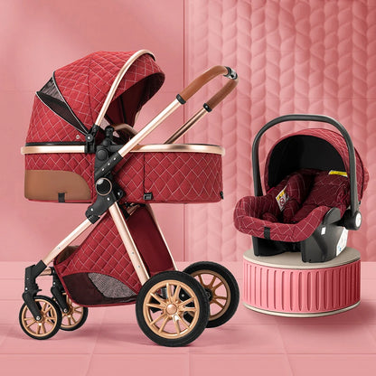 Luxury High Landscape Baby Stroller