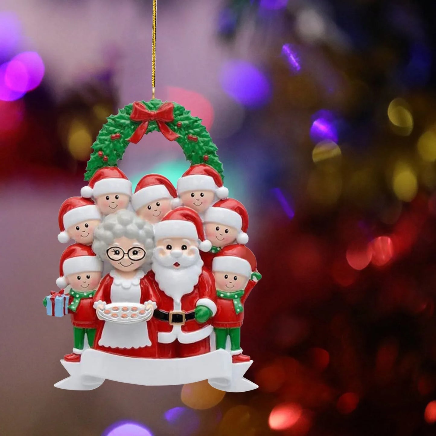 Custom Snowman Tree Hanging Decoration