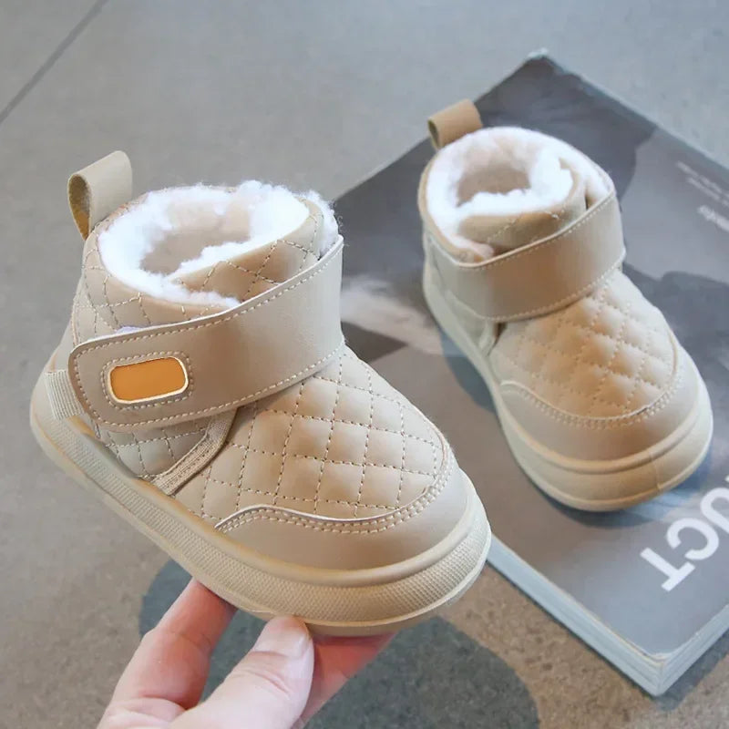 Winter Kids' Plush Snow Boots