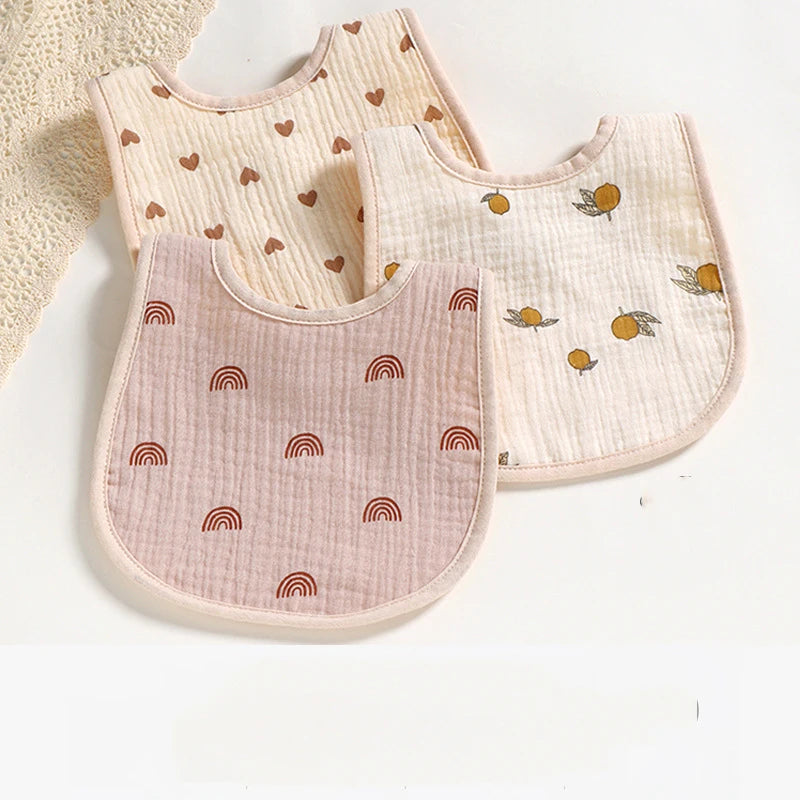 6 Layers Cotton Baby Bibs