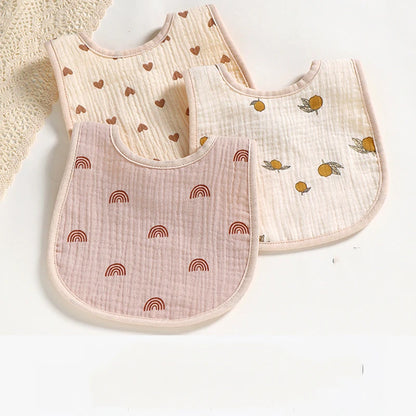 6 Layers Cotton Baby Bibs