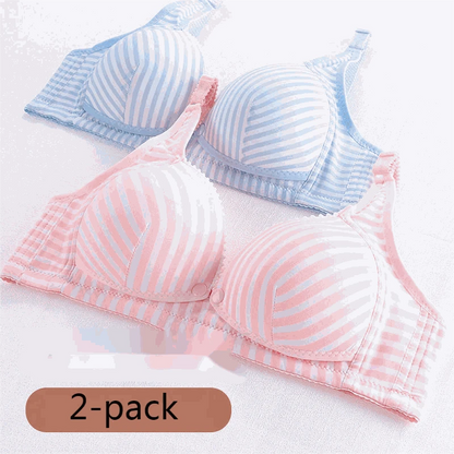 Wire-Free Nursing Cotton Bra