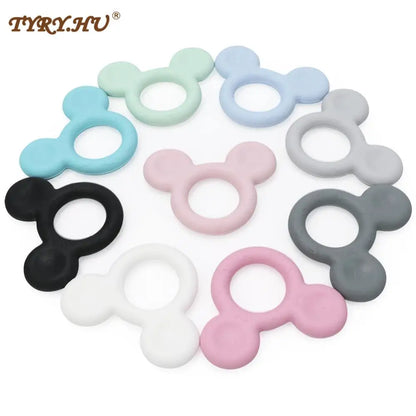 Cartoon Mickey Silicone Teether Toy